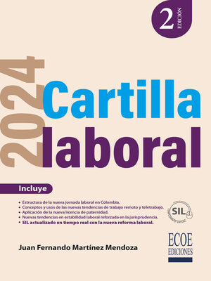 cover image of Cartilla laboral 2024--2da edición